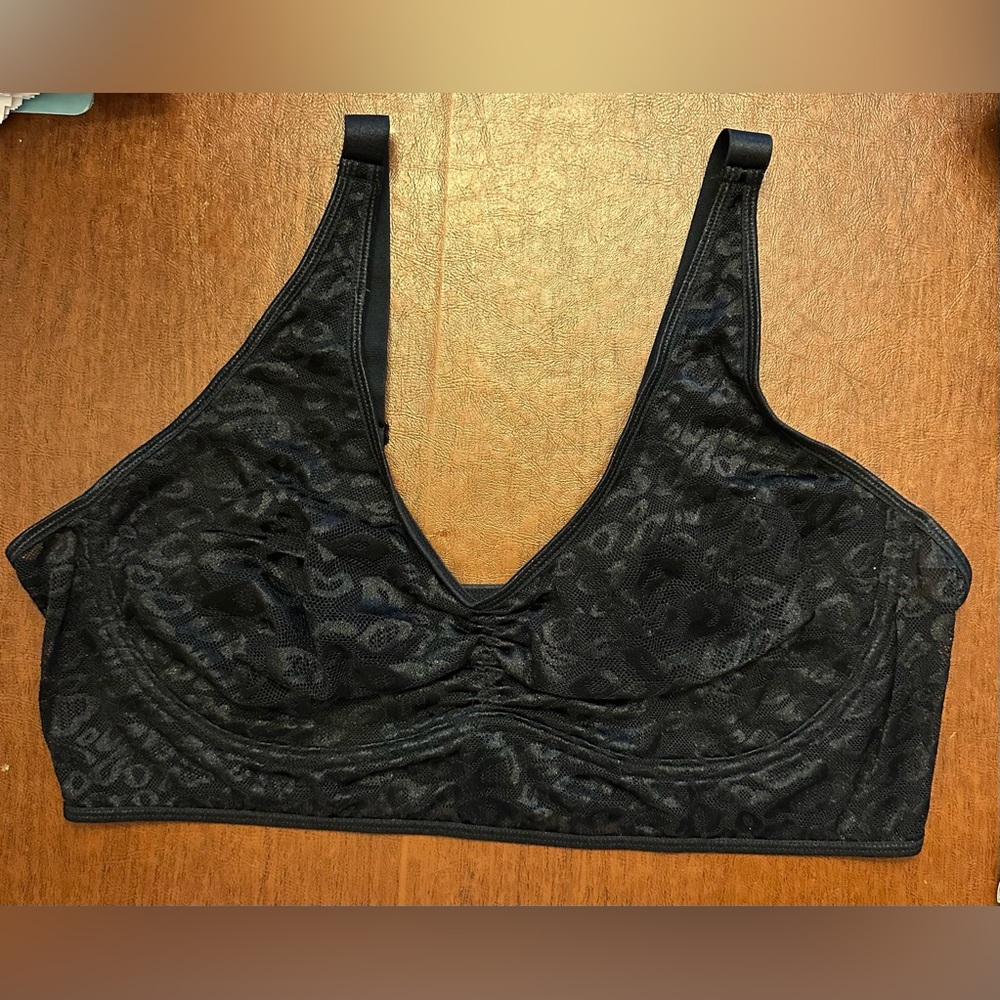 Ruby Ribbon Allure Demi Bra in Black - Picture 4 of 4